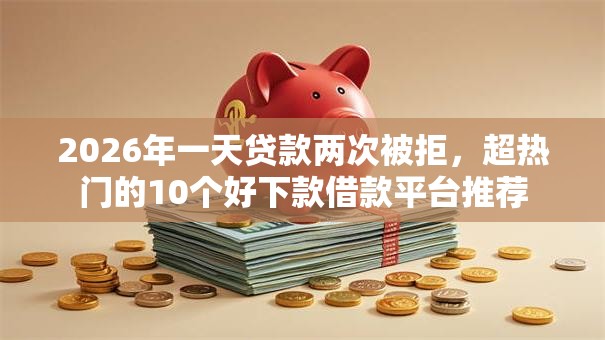 2026年一天贷款两次被拒，超热门的10个好下款借款平台推荐