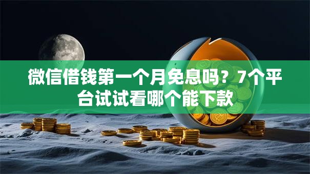 微信借钱第一个月免息吗?7个平台试试看哪个能下款 微信借钱第一个月免息吗?7个平台试试看哪个能下款