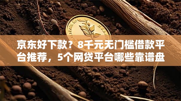 京东好下款？8千元无门槛借款平台推荐，5个网贷平台哪些靠谱盘点