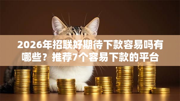 2026年招联好期待下款容易吗有哪些？推荐7个容易下款的平台