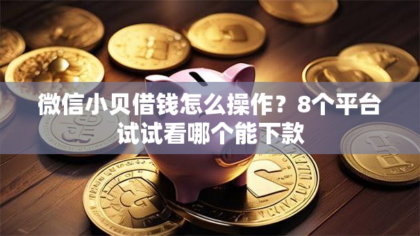 微信小贝借钱怎么操作?8个平台试试看哪个能下款 微信小贝借钱怎么操作?8个平台试试看哪个能下款