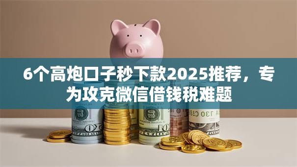 6个高炮口子秒下款2025推荐,专为攻克微信借钱税难题 6个高炮口子秒下款2025推荐,专为攻克微信借钱税难题