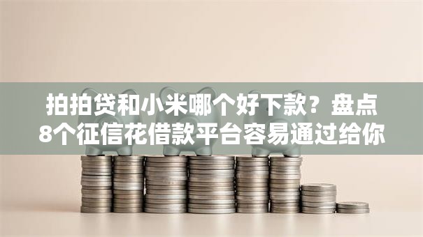 拍拍贷和小米哪个好下款？盘点8个征信花借款平台容易通过给你参考