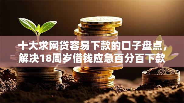 十大求网贷容易下款的口子盘点，解决18周岁借钱应急百分百下款的的问题