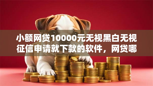 小额网贷10000元无视黑白无视征信申请就下款的软件，网贷哪个好容易下款的6个平台介绍