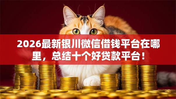 2026最新银川微信借钱平台在哪里，总结十个好贷款平台！