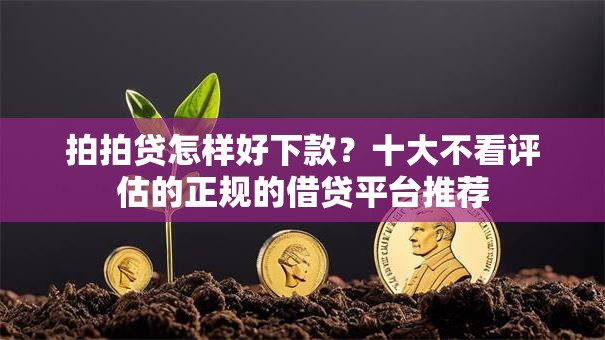 拍拍贷怎样好下款?十大不看评估的正规的借贷平台推荐 拍拍贷怎样好下款?十大不看评估的正规的借贷平台推荐