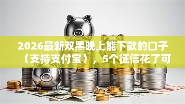 2026最新双黑晚上能下款的口子（支持支付宝），5个征信花了可以借钱的网贷平台无私分享