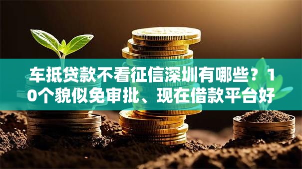 车抵贷款不看征信深圳有哪些?10个貌似免审批、现在借款平台好贷款合集 车抵贷款不看征信深圳有哪些?10个貌似免审批、现在借款平台好贷款合集