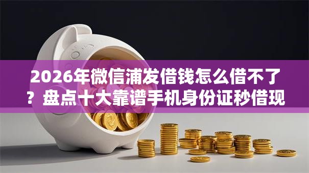 2026年微信浦发借钱怎么借不了?盘点十大靠谱手机身份证秒借现金的软件 2026年微信浦发借钱怎么借不了?盘点十大靠谱手机身份证秒借现金的软件