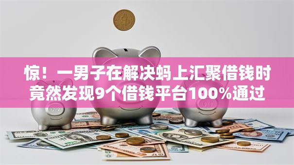 惊！一男子在解决蚂上汇聚借钱时竟然发现9个借钱平台100%通过，事后分享了出来