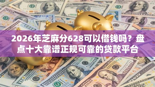 2026年芝麻分628可以借钱吗？盘点十大靠谱正规可靠的贷款平台