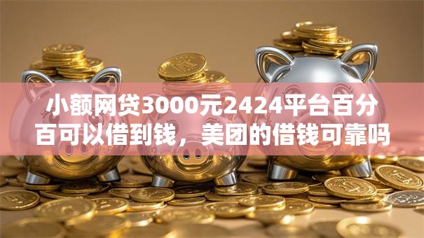 小额网贷3000元2424平台百分百可以借到钱，美团的借钱可靠吗的5个平台介绍