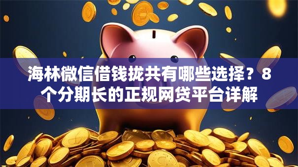 海林微信借钱拢共有哪些选择？8个分期长的正规网贷平台详解