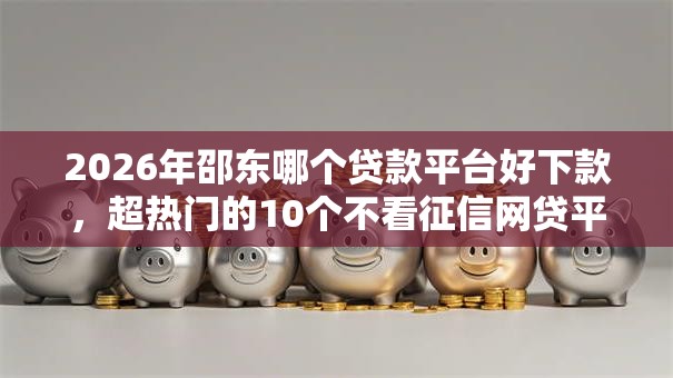 2026年邵东哪个贷款平台好下款，超热门的10个不看征信网贷平台放款快的口子推荐