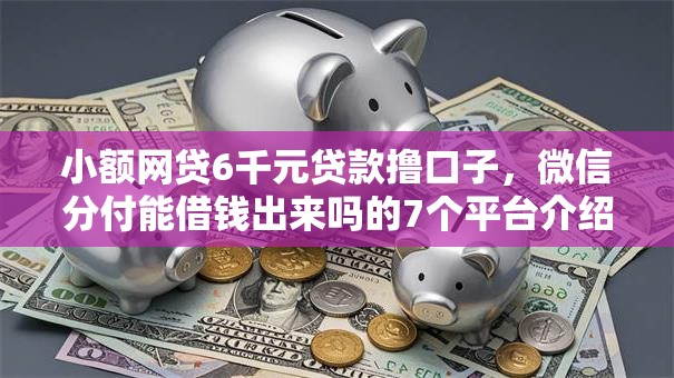 小额网贷6千元贷款撸口子，微信分付能借钱出来吗的7个平台介绍