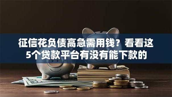 征信花负债高急需用钱?看看这5个贷款平台有没有能下款的 征信花负债高急需用钱?看看这5个贷款平台有没有能下款的