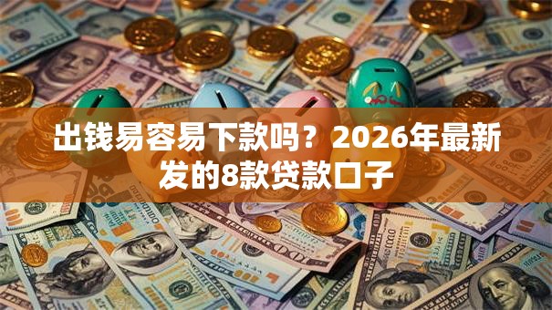 出钱易容易下款吗？2026年最新发的8款贷款口子