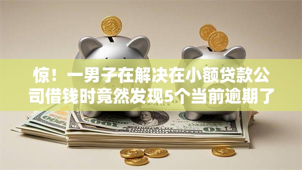 惊！一男子在解决在小额贷款公司借钱时竟然发现5个当前逾期了必下的口子，事后分享了出来