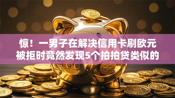 惊！一男子在解决信用卡刷欧元被拒时竟然发现5个拍拍贷类似的贷款平台，事后分享了出来