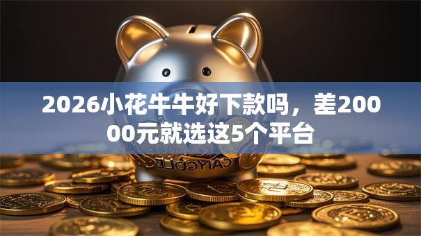 2026小花牛牛好下款吗，差20000元就选这5个平台