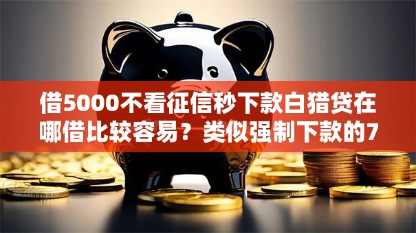 借5000不看征信秒下款白猎贷在哪借比较容易?类似强制下款的7个口子参考 借5000不看征信秒下款白猎贷在哪借比较容易?类似强制下款的7个口子参考
