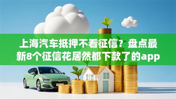 上海汽车抵押不看征信?盘点最新8个征信花居然都下款了的app 上海汽车抵押不看征信?盘点最新8个征信花居然都下款了的app