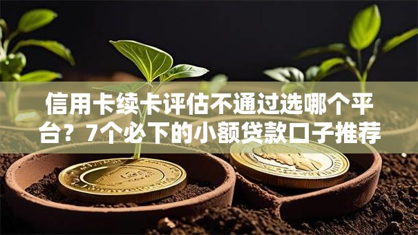 信用卡续卡评估不通过选哪个平台？7个必下的小额贷款口子推荐