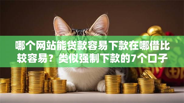 哪个网站能贷款容易下款在哪借比较容易？类似强制下款的7个口子参考