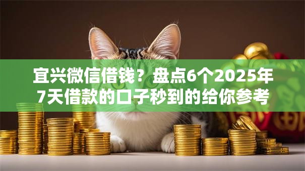 宜兴微信借钱？盘点6个2025年7天借款的口子秒到的给你参考
