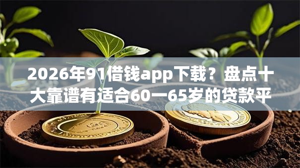 2026年91借钱app下载？盘点十大靠谱有适合60一65岁的贷款平台