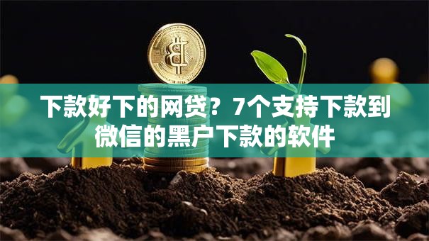 下款好下的网贷？7个支持下款到微信的黑户下款的软件