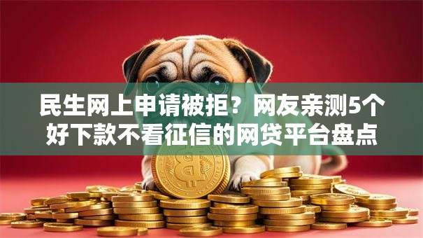 民生网上申请被拒？网友亲测5个好下款不看征信的网贷平台盘点