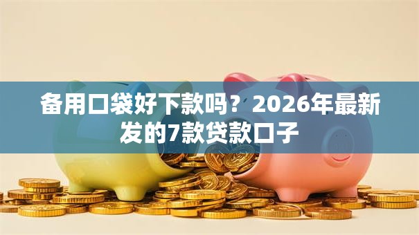 备用口袋好下款吗？2026年最新发的7款贷款口子