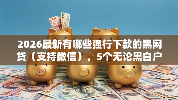 2026最新有哪些强行下款的黑网贷（支持微信），5个无论黑白户秒下款的贷款平台无私分享