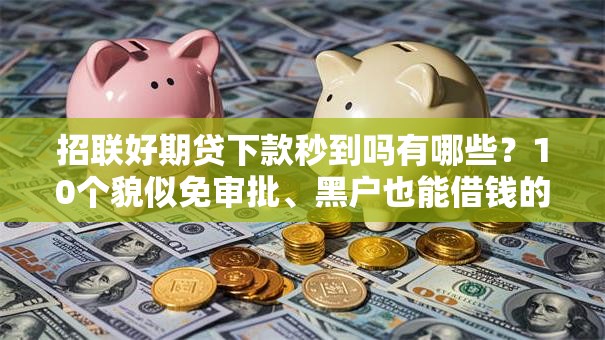 招联好期贷下款秒到吗有哪些？10个貌似免审批、黑户也能借钱的平台合集