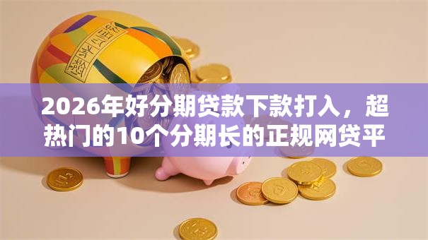 2026年好分期贷款下款打入，超热门的10个分期长的正规网贷平台推荐