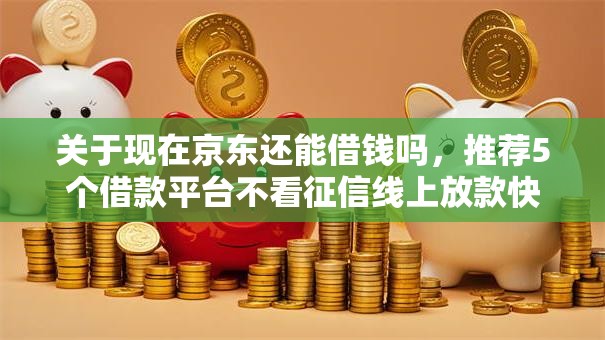 关于现在京东还能借钱吗，推荐5个借款平台不看征信线上放款快给你