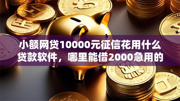 小额网贷10000元征信花用什么贷款软件，哪里能借2000急用的6个平台介绍