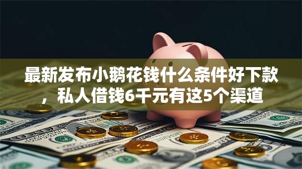 最新发布小鹅花钱什么条件好下款，私人借钱6千元有这5个渠道