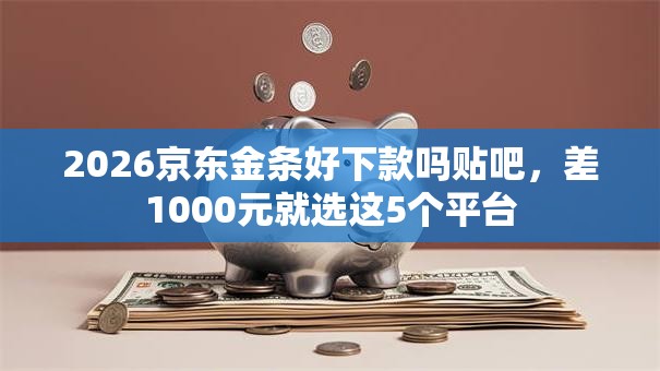 2026京东金条好下款吗贴吧，差1000元就选这5个平台