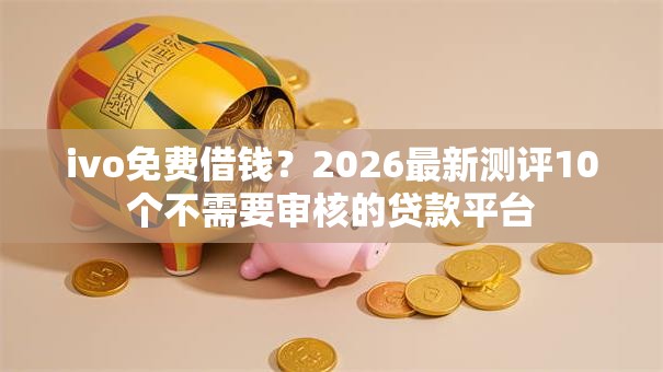 ivo免费借钱？2026最新测评10个不需要审核的贷款平台