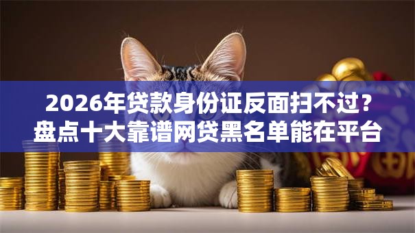 2026年贷款身份证反面扫不过？盘点十大靠谱网贷黑名单能在平台借钱