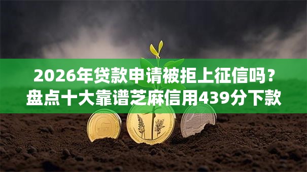 2026年贷款申请被拒上征信吗？盘点十大靠谱芝麻信用439分下款的app