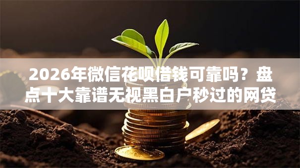 2026年微信花呗借钱可靠吗？盘点十大靠谱无视黑白户秒过的网贷口子
