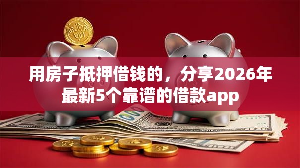 用房子抵押借钱的，分享2026年最新5个靠谱的借款app