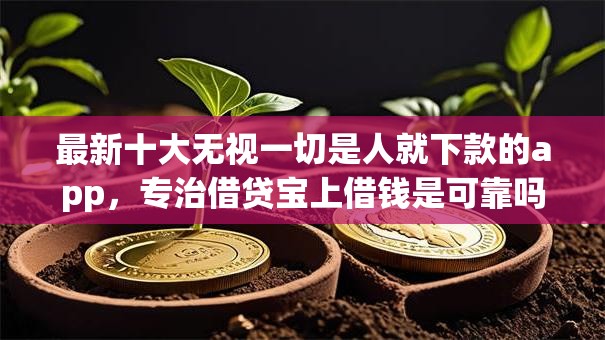 最新十大无视一切是人就下款的app，专治借贷宝上借钱是可靠吗