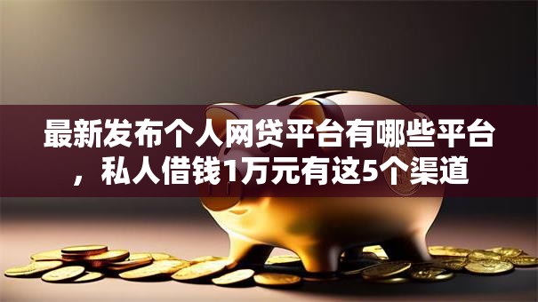 最新发布个人网贷平台有哪些平台，私人借钱1万元有这5个渠道
