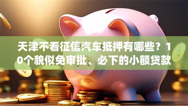 天津不看征信汽车抵押有哪些？10个貌似免审批、必下的小额贷款app合集