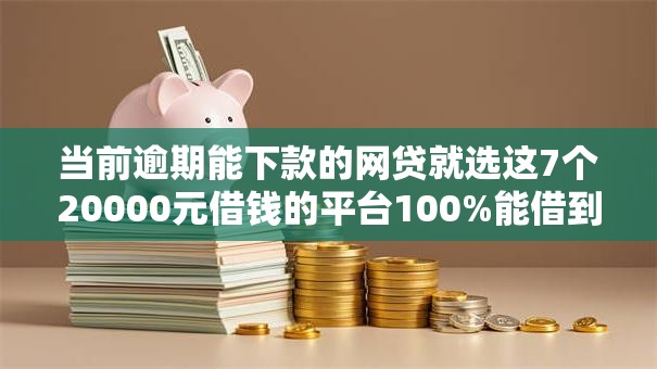 当前逾期能下款的网贷就选这7个20000元借钱的平台100%能借到18周岁